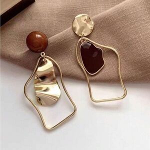 Bespoke Gold Artisanal Earrings